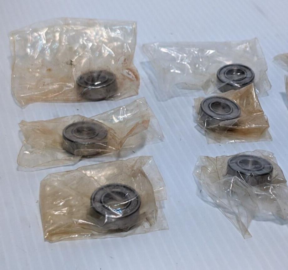 Lot of 6 Nice 1607-DS Ball Bearing Shields – Free Returns
