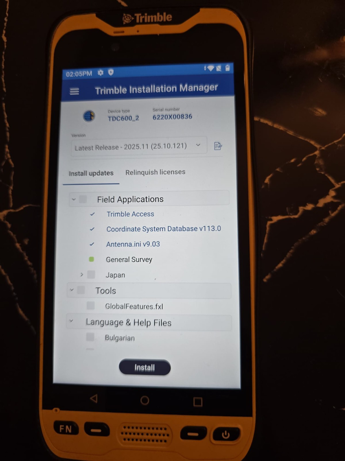 Trimble TDC600_2 Handheld Siteworks 1.8 FREE SHIPPING