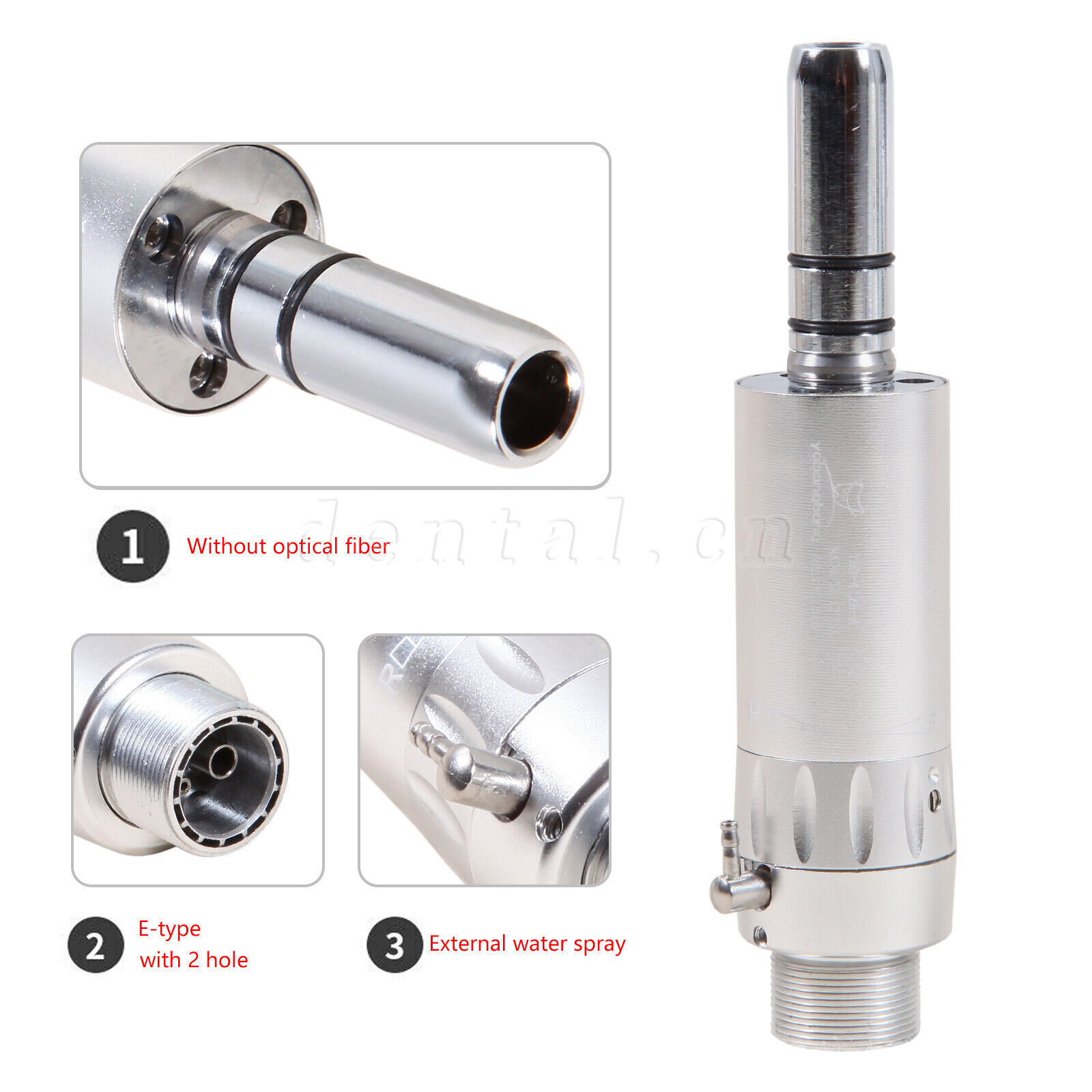 Estilo NSK Dental Contra Angulo Baja Velocidad Pieza de Mano 2Hole Micromotor