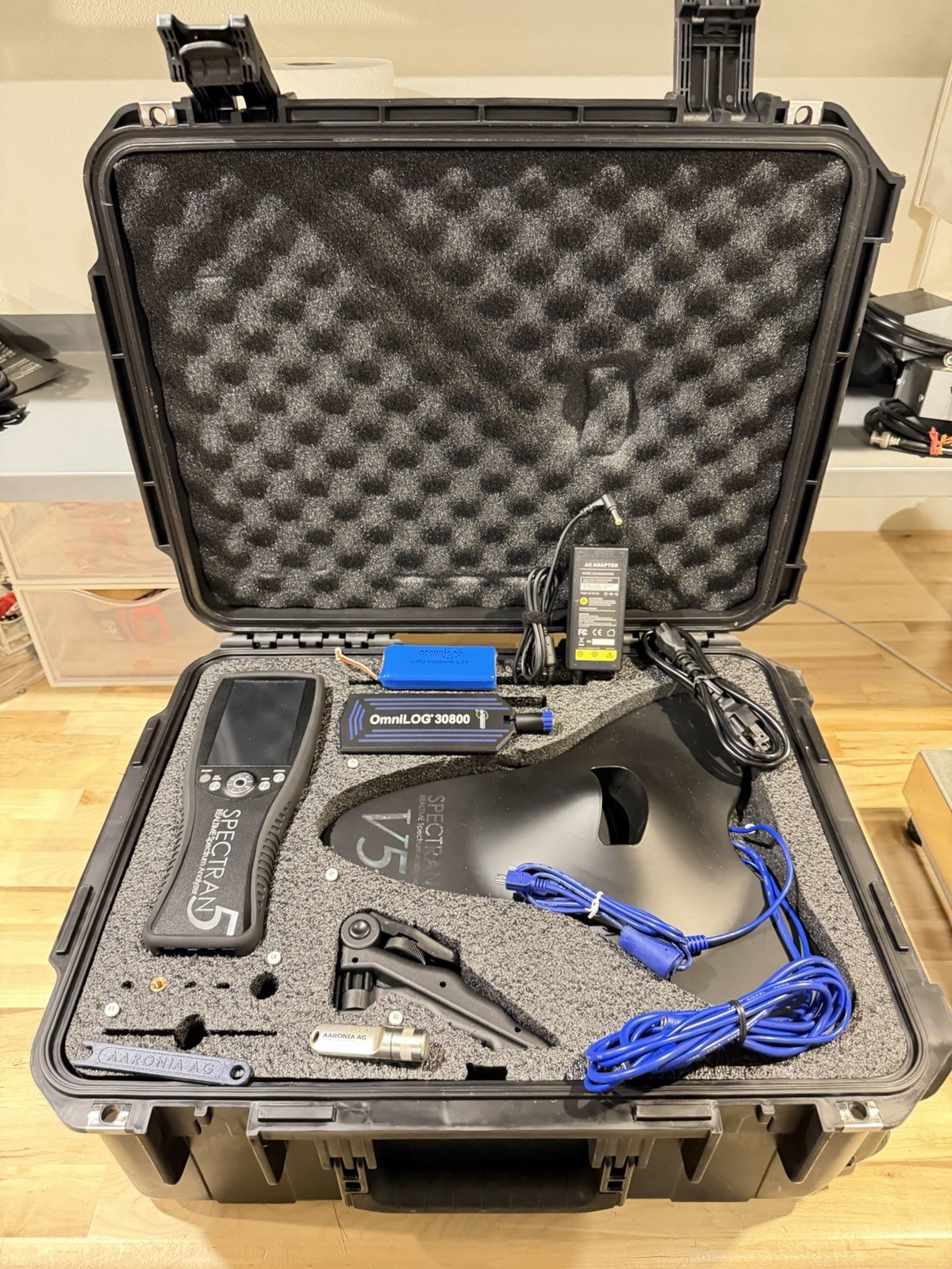AARONIA SPECTRAN HF-80200 V5 REAL-TIME SPECTRUM ANALYZER (9KHZ-20GHZ) SHIPS FREE
