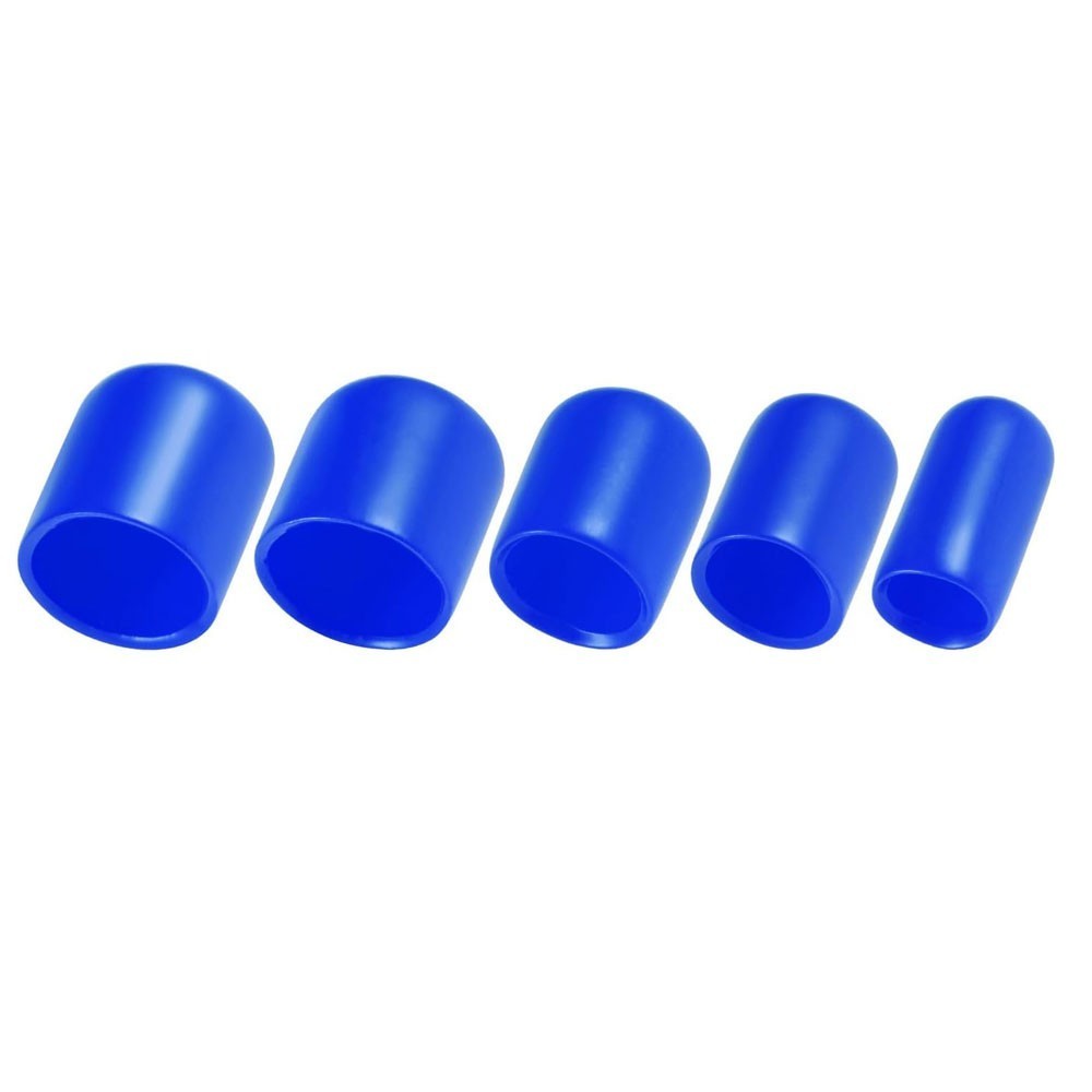 25-100Pc Vinyl Rubber Round End Cap Cover Plastic Pipe Tube Hub Thread Protector