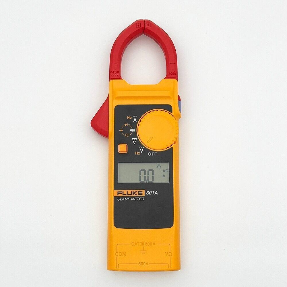 Fluke 301A Clamp Meter AC Current AC/DC Volt Voltage/Current Frequency Ω