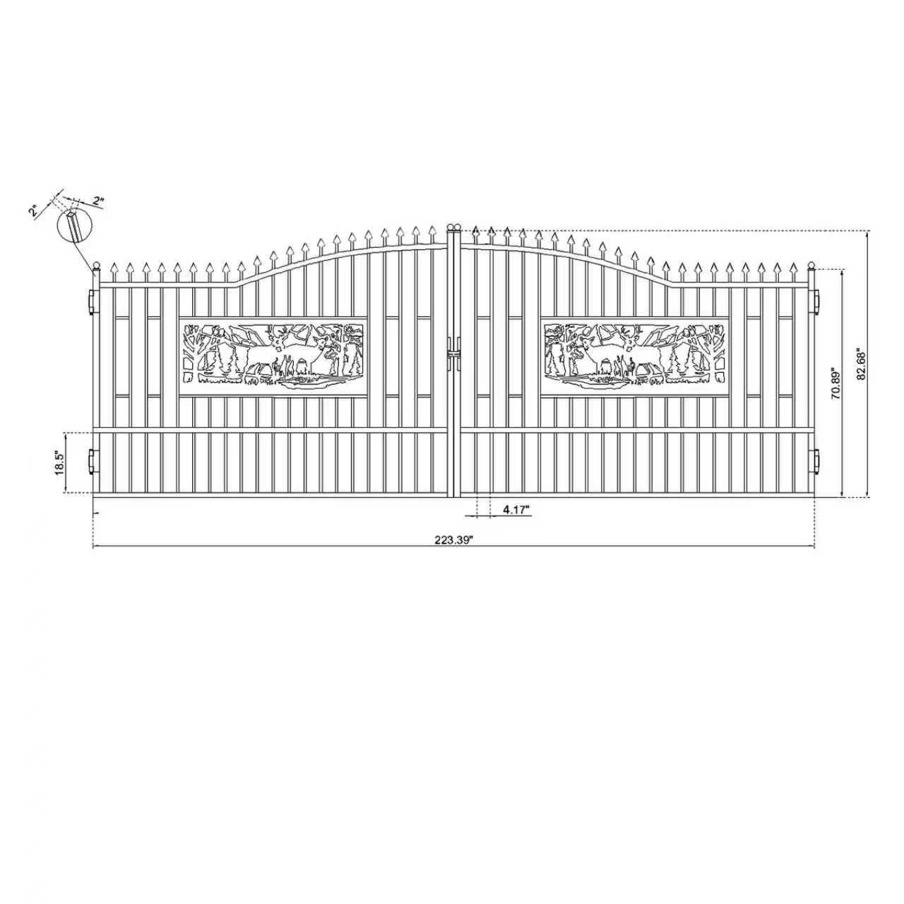 45T Wood Processor Log Splitter Skid Steer Attachment Firewood Processor