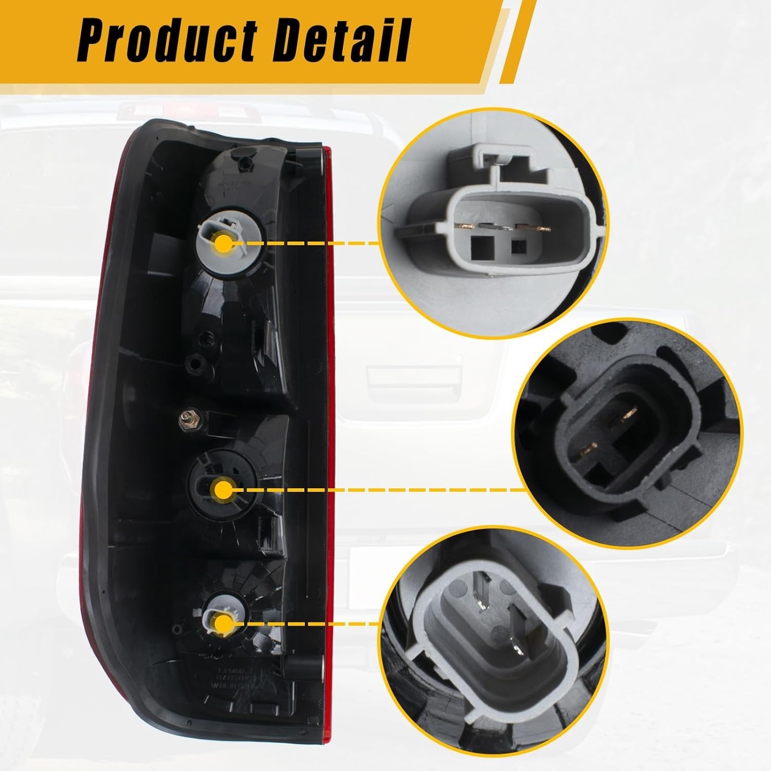 Right Tail Light Compatible With 2005-2021 Nissan Frontier, Suzuki Equator Rear