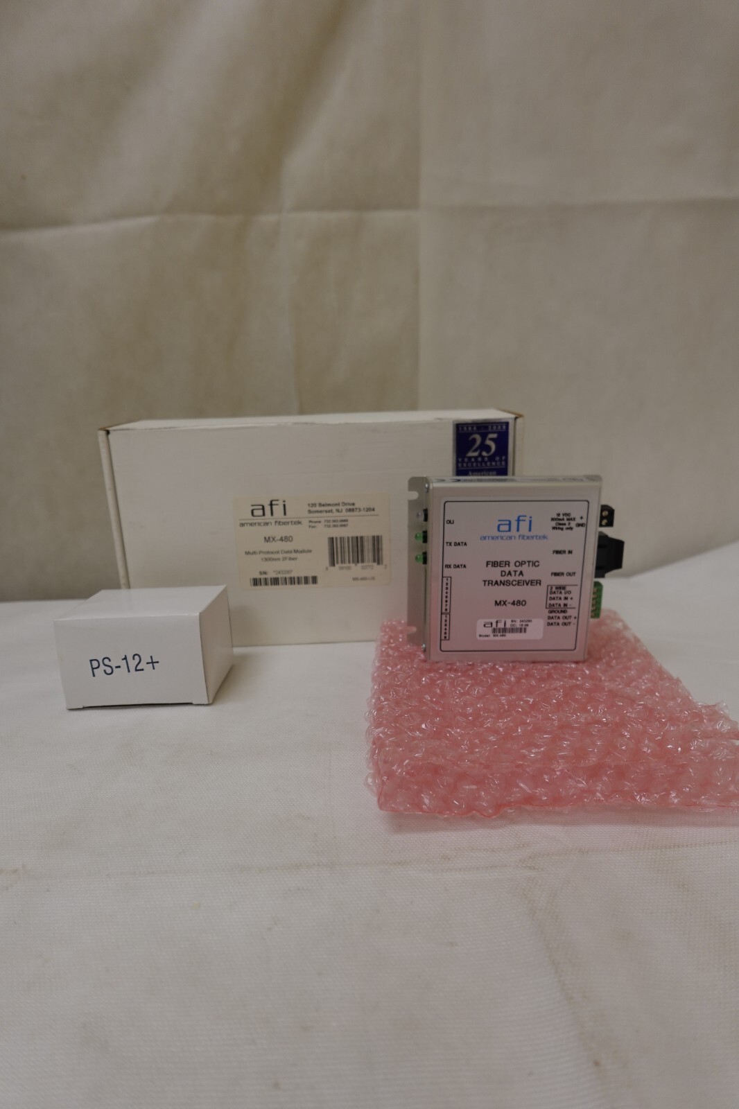 AFI American Fibertek – MPD Data Transceiver Module 1300nm 2 Fiber – MX-480 NEW