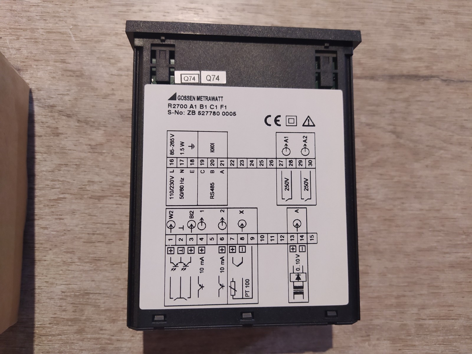 GOSSEN METRAWATT R2700 A1 B1 C1 F1 [NEW]