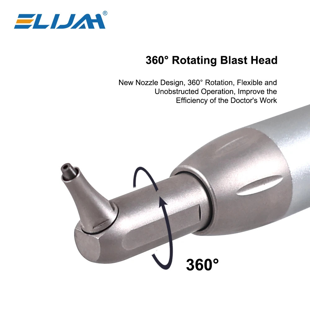 Dental Aluminum Oxide Micro blaster Air Abrasion Microetcher Sandblaster 2/4Hole