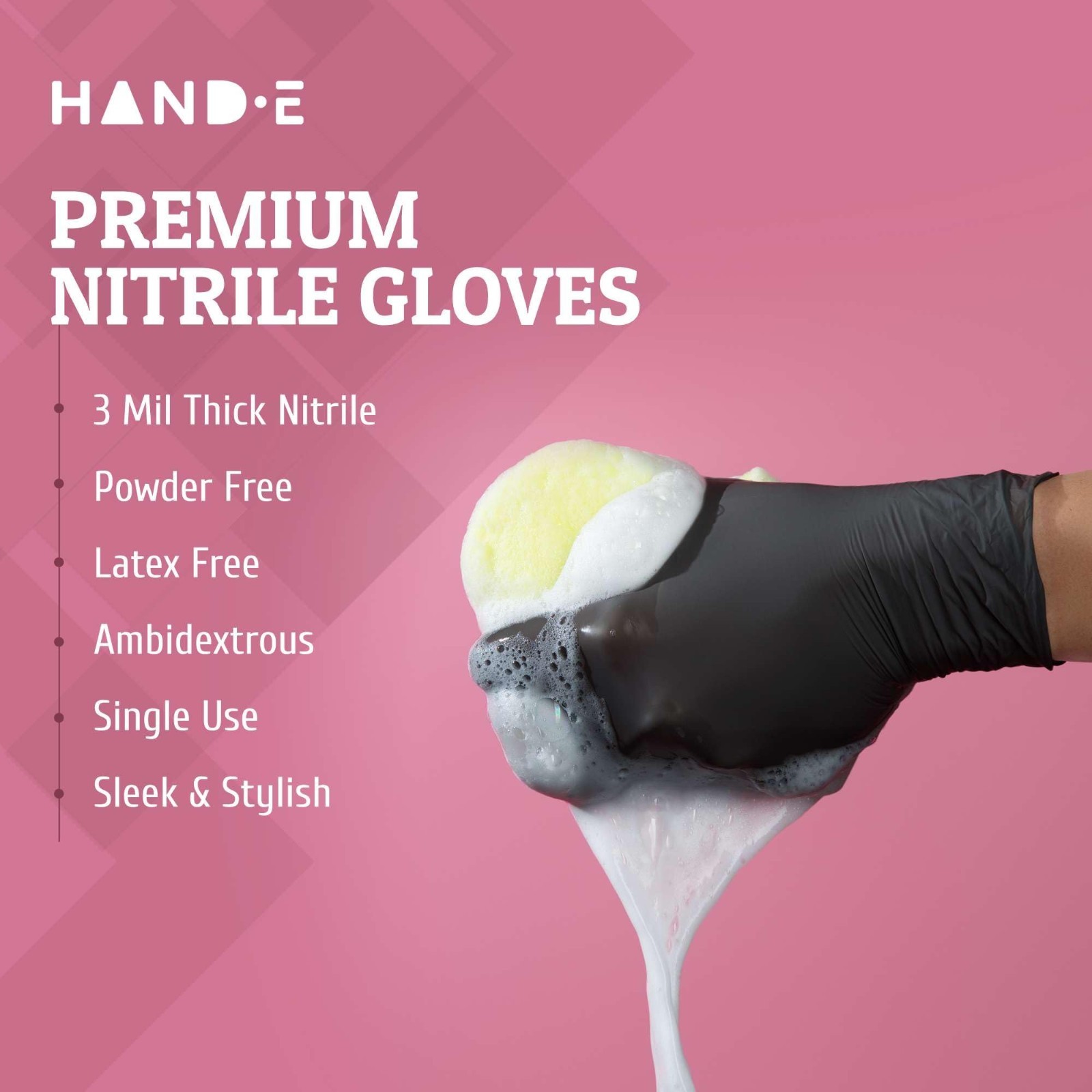 1000 Count Disposable Nitrile Gloves – Latex Free, Powder Free, Medical Exam Bul