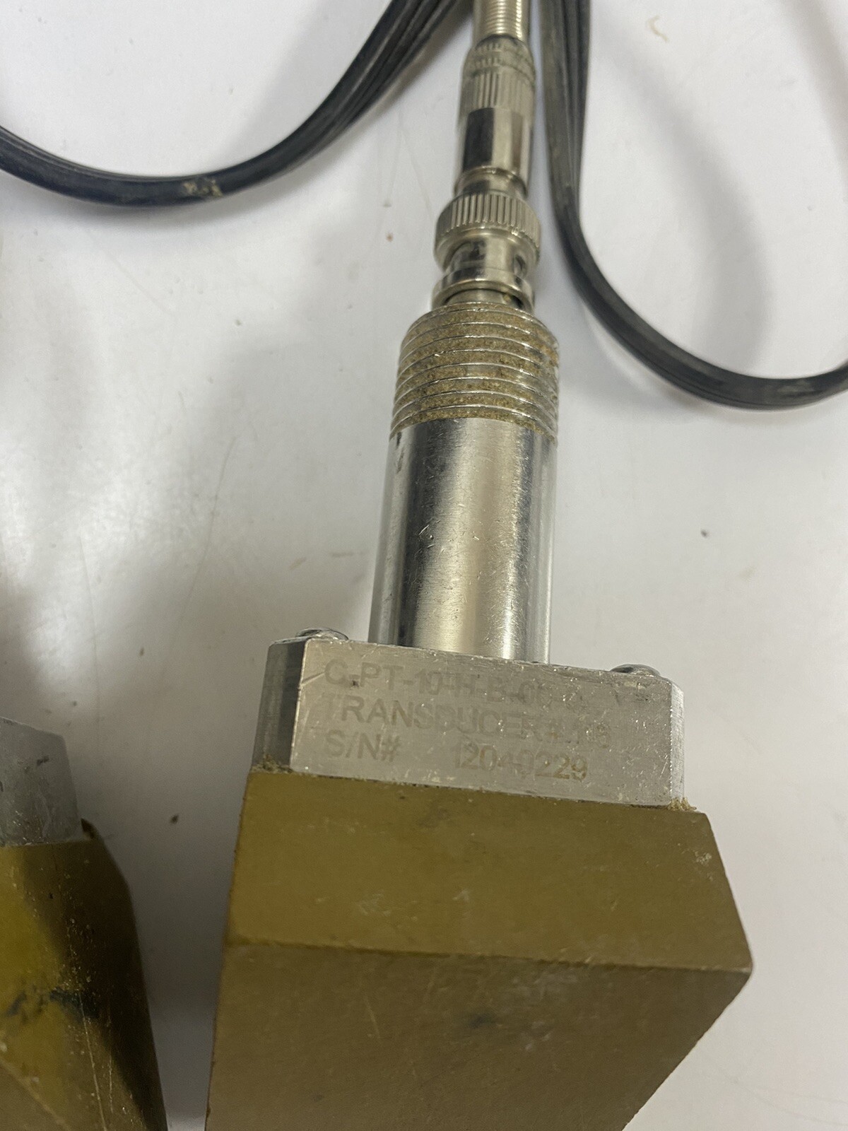 GE Panametrics TransPort PT878-01 With C-PT-10-H-B-00-0, Transducer Pair , Bag