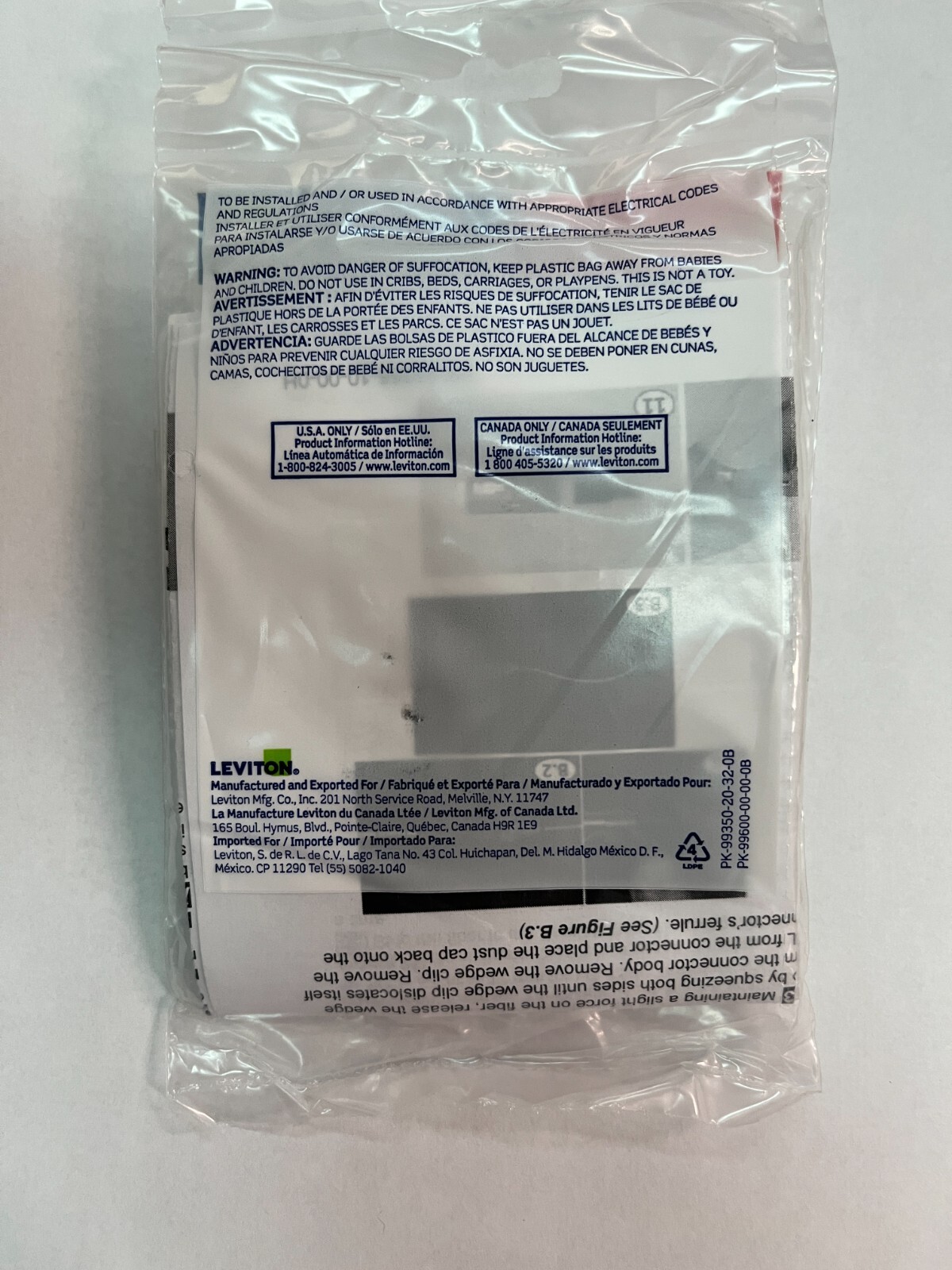Leviton CAT 49991-LLC Fastcam 10.5 Cleave LC 50/125UM