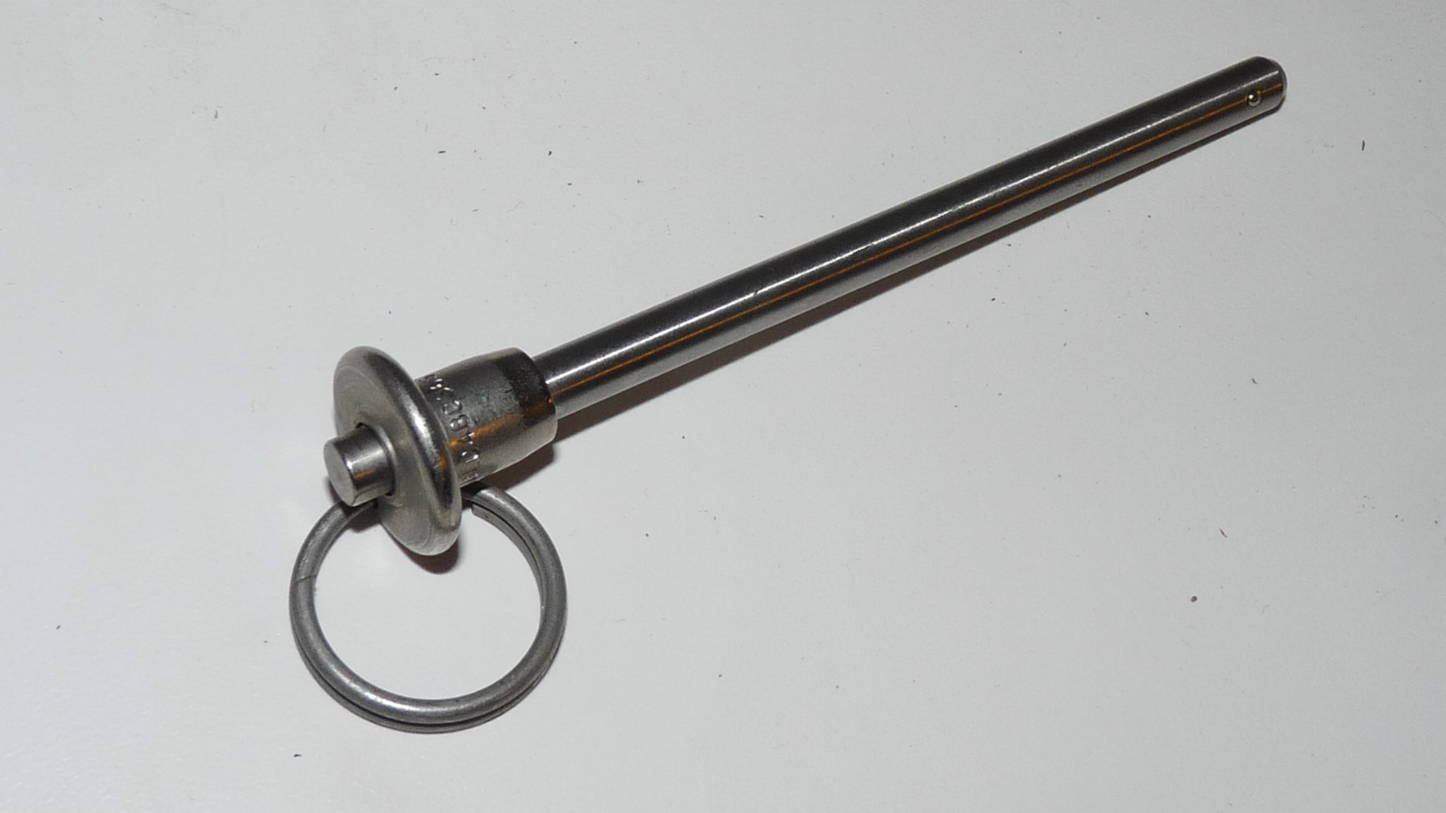 Avibank AVK BLC4BC36S Button Stainless Ball Lock Pin 1/4 in D 3.6 in L USA