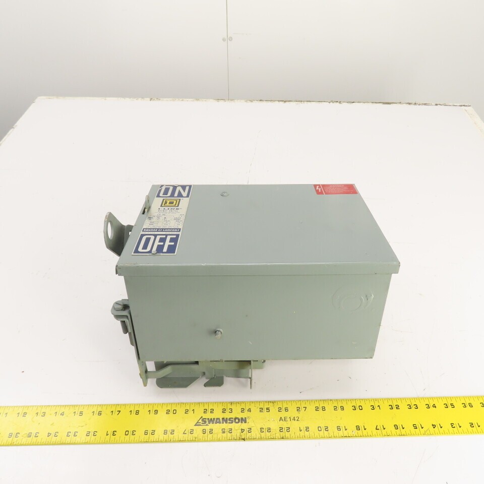 Square D PQ-3603G I-Line Fusible Busway Plug Switch Unit 30A 3P 3W 600V