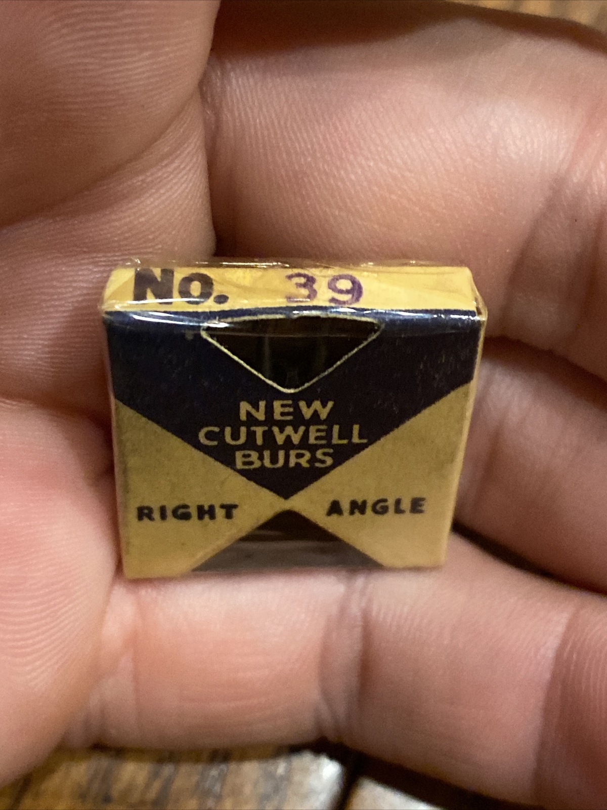SEALED NOS Ransom & Randolph R&R Cutwell Burs Right Angle No. 39 6 Pc HALF DOZEN