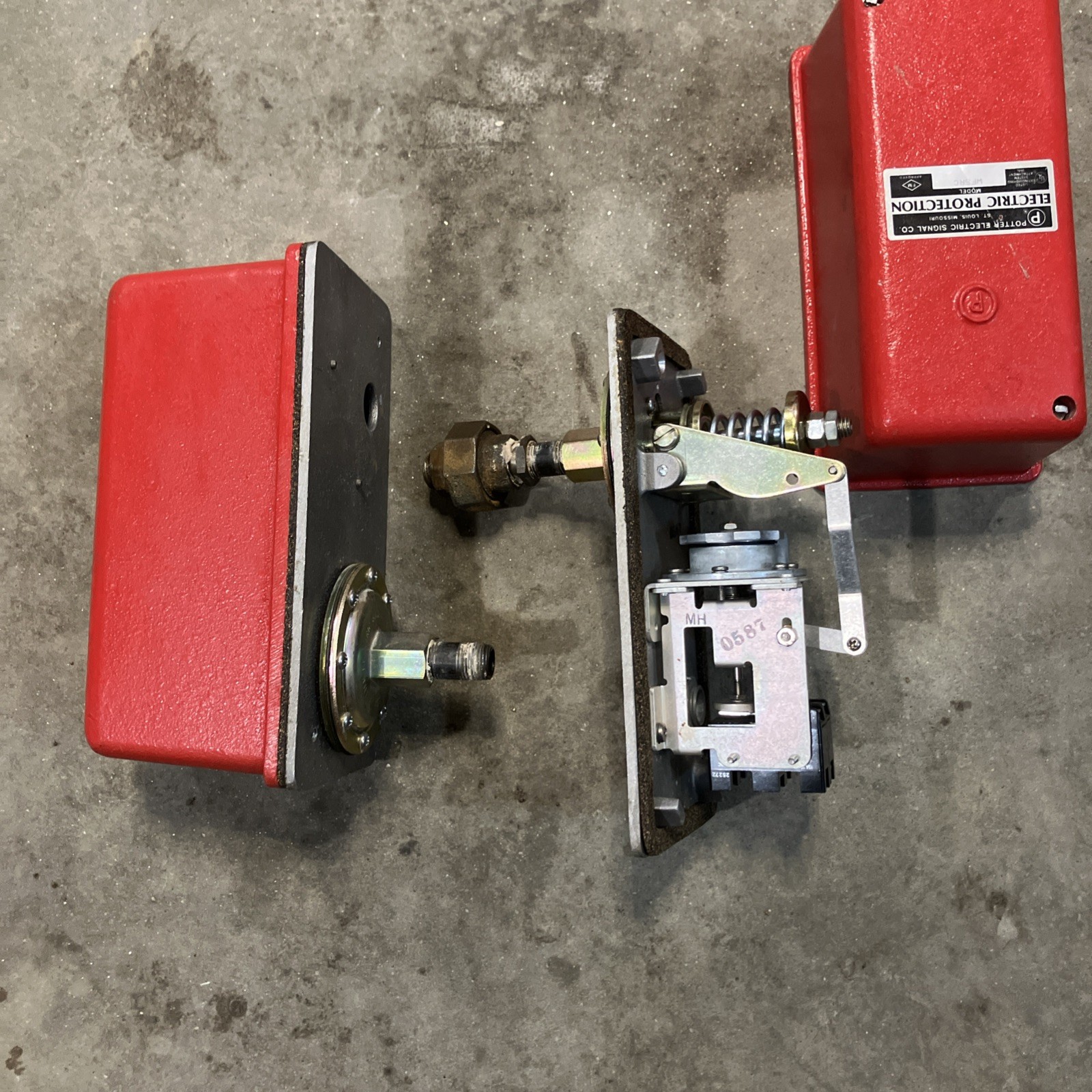 Potter Electrical Signal Co. Electric Protection WFSRC Model LOT OF 2