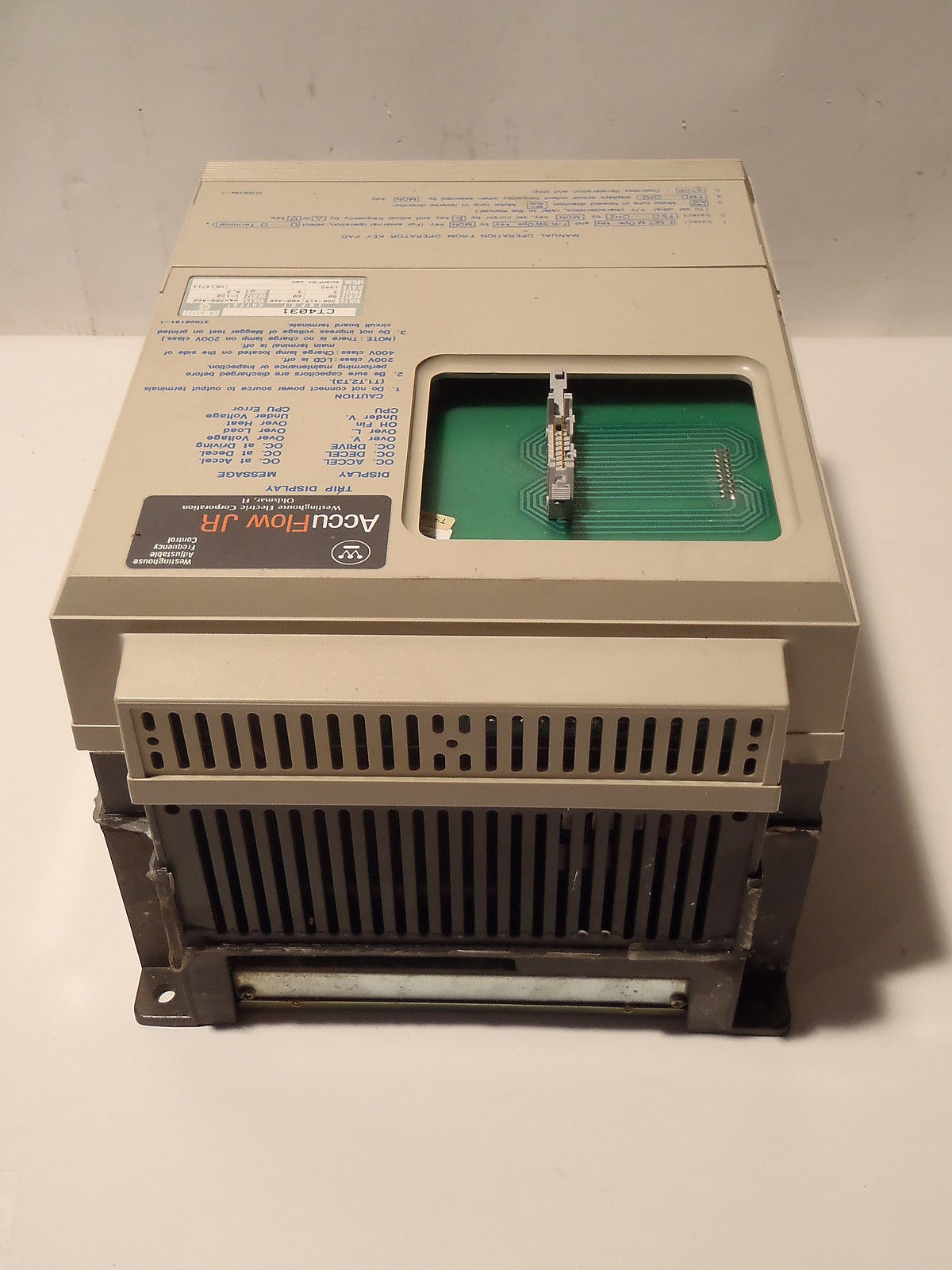 CT4031 Accu Flow JR Westinghouse Adjustable Frequency Control