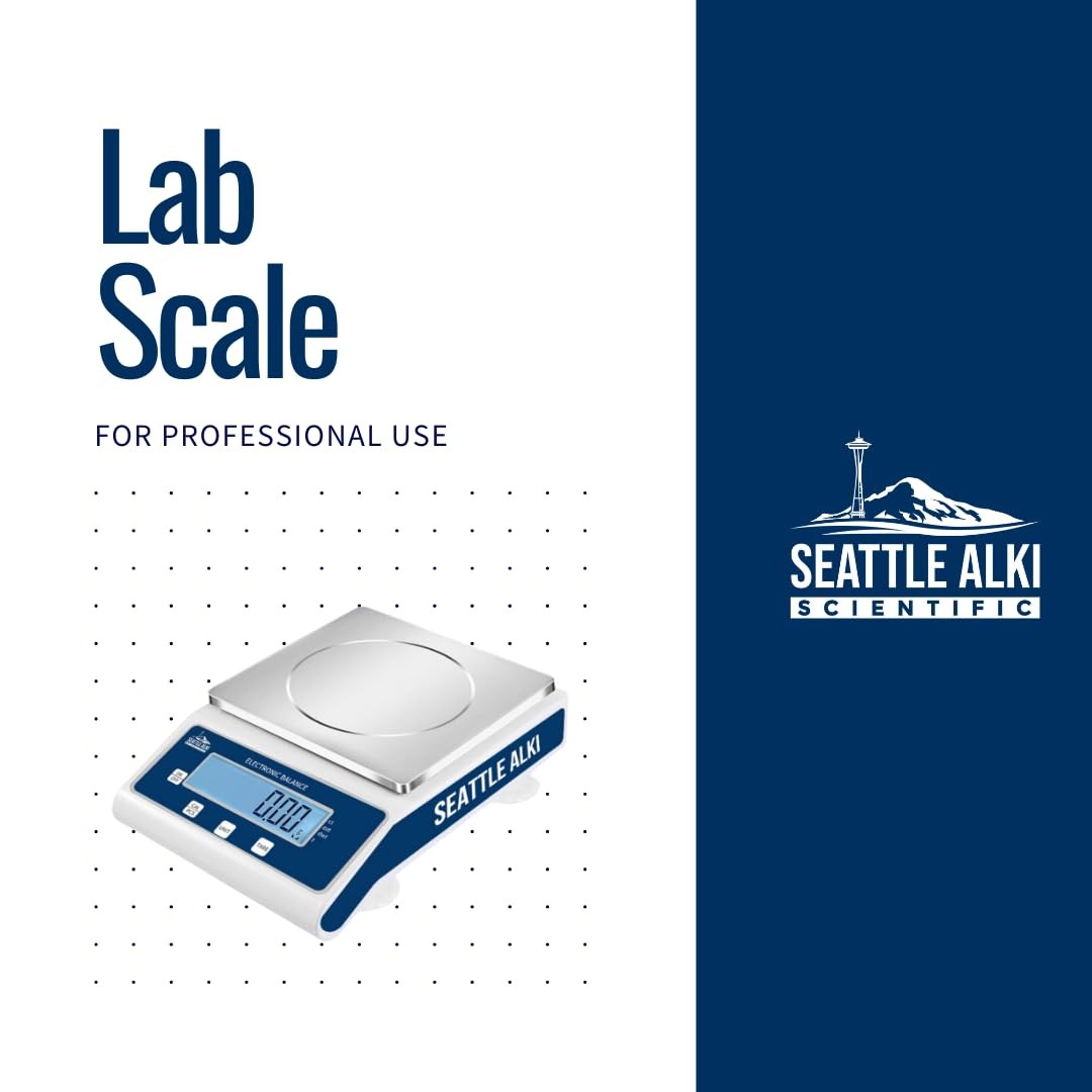 High-Accuracy 2000g x 0.01g Digital Scale for Lab, Business, Jewelry