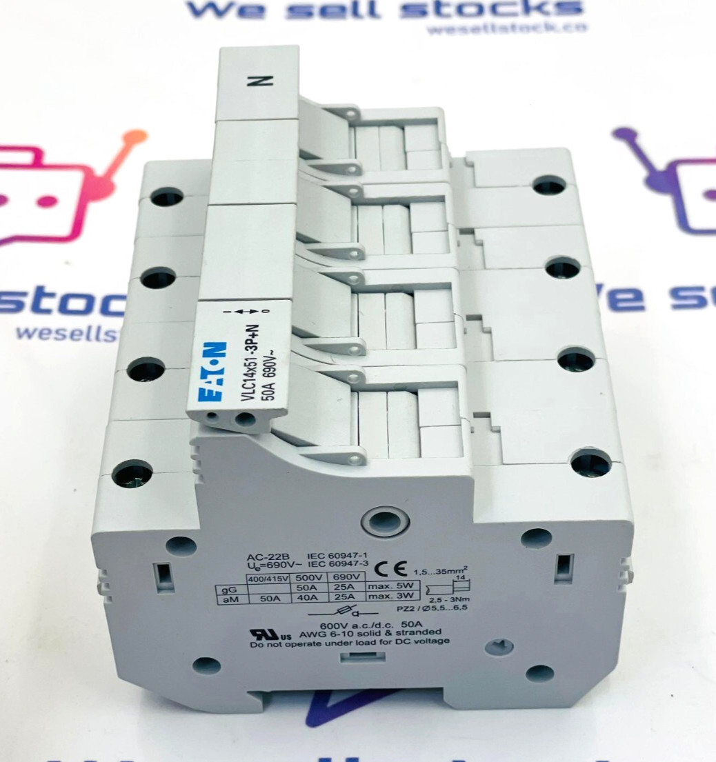 EATON VLC14-3P+N Switch Disconnector 285365 50A (3 Pcs In 1 Box)