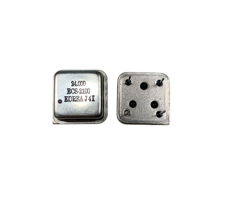 5-PCS ECS ECS-2100A Crystal Clock Oscillator 24.000MHZ 0.01% PPM DIP8 4 Pin 5V