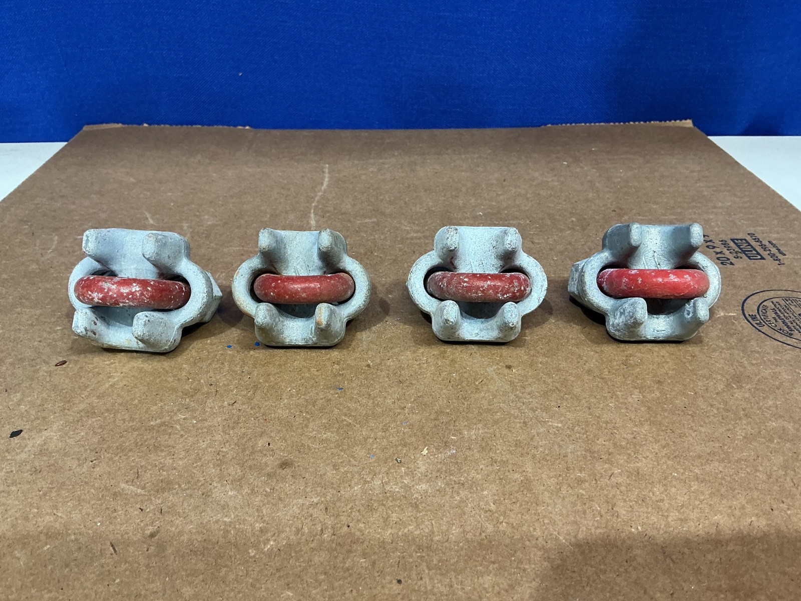 BRAND NEW CROSBY WIRE ROPE CABLE CLAMP CLIP 1/2″ LOT OF 4
