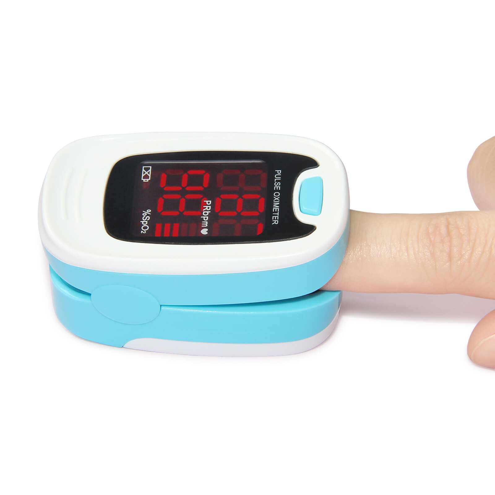 Finger Tip Pulse Oximeter SpO2 Heart Rate monitor blood oxygen Meter Sensor LED