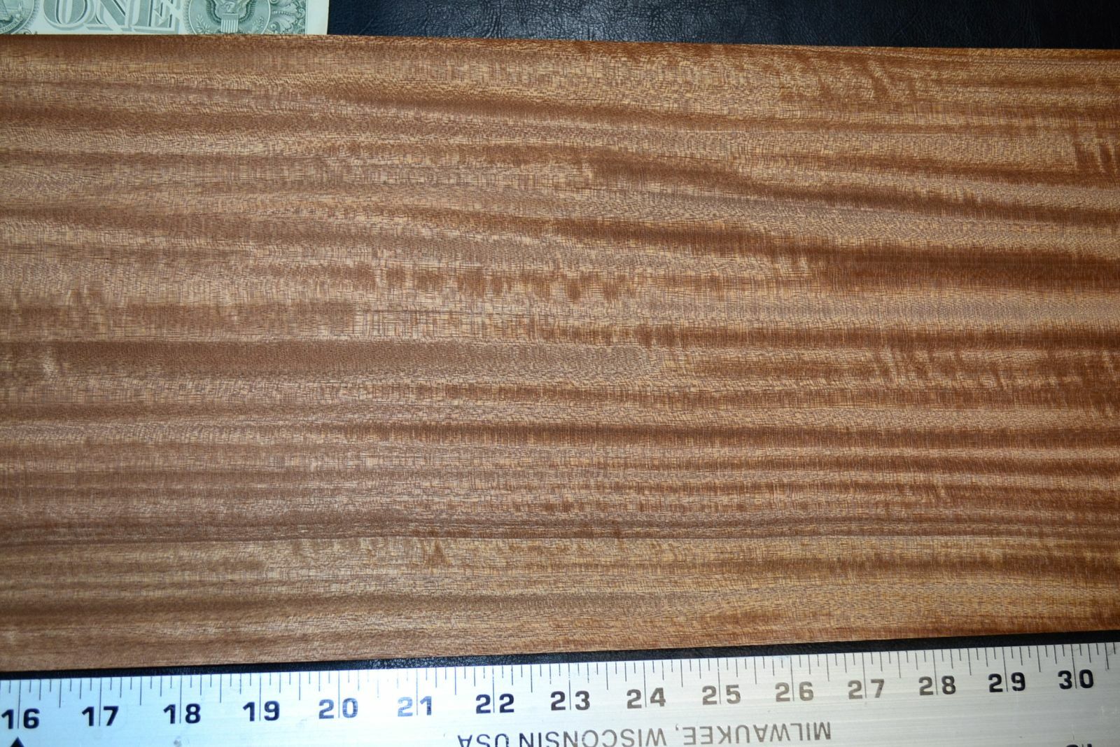 Mahogany Wood Veneer Sheet 8.5 x 33 inches 1/42nd F8630-12
