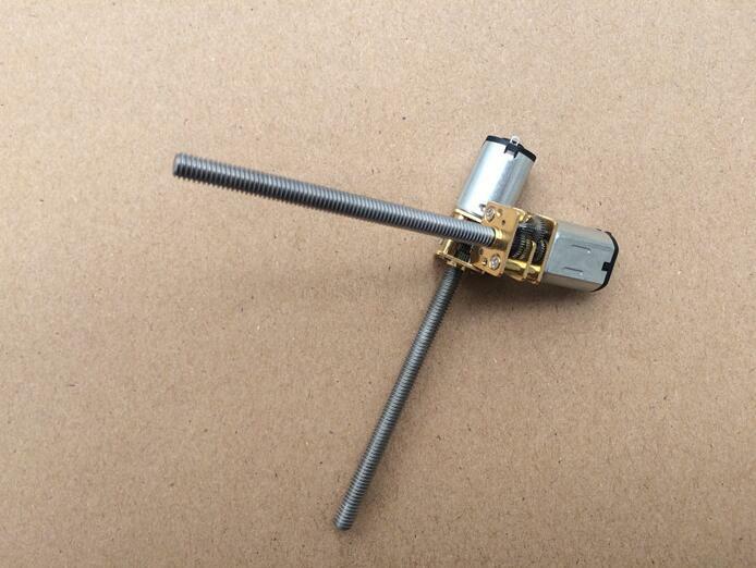 DC12V 60~1000RPM M4*55 N20 Micro Metal Gear Motor Long thread shaft Gearmotors