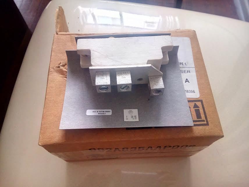 BULLETIN 599 NEUTRAL KITS 30A , 250V / 600V NON-FUSIBLE TYPE 1