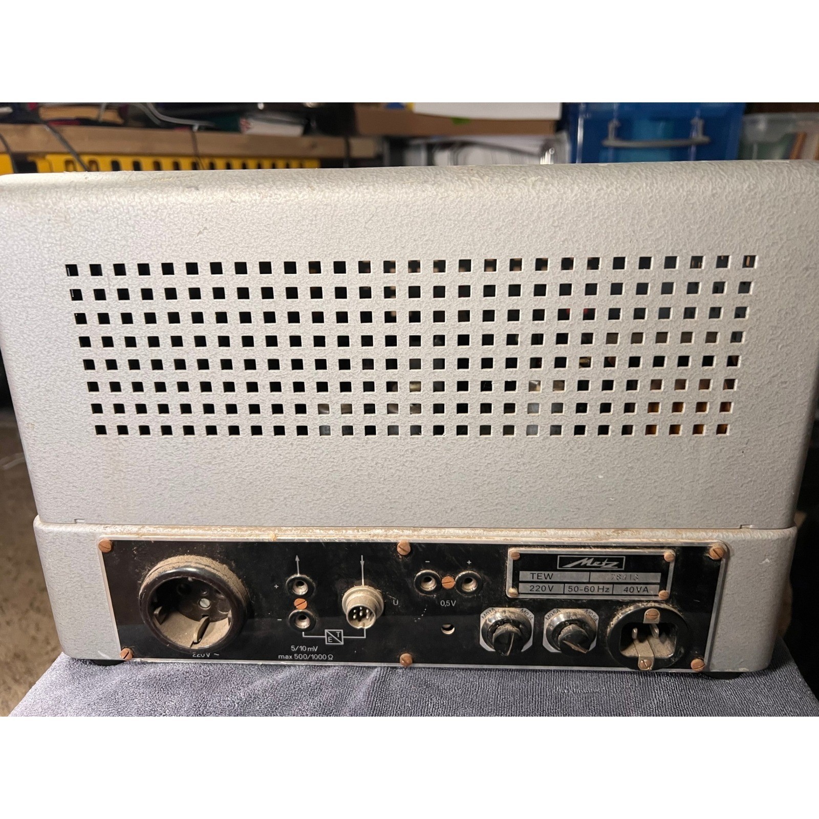 Cole-Parmer 8368-50 Vintage Hygrothermograph 7-Day Chart Recorder Untested