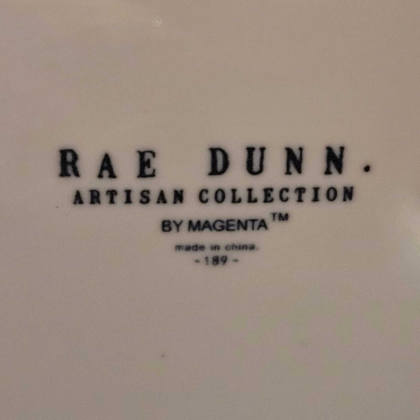 RAE DUNN Artisan collection ceramic Pencils, Marker & Pens square holders