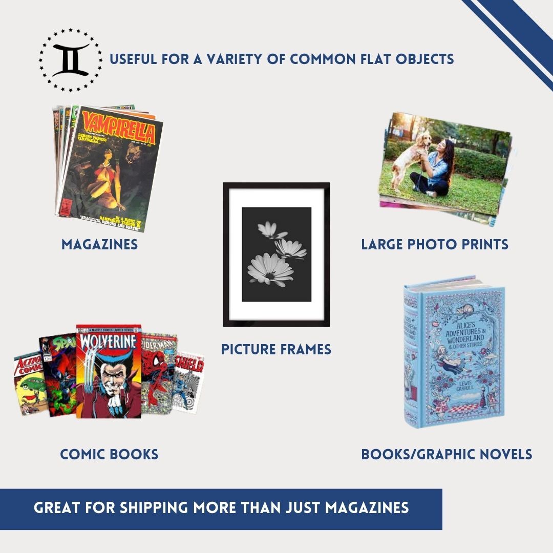 GEMINI Magazine Mailers – (Ships large format art books & graphic novels) S-165
