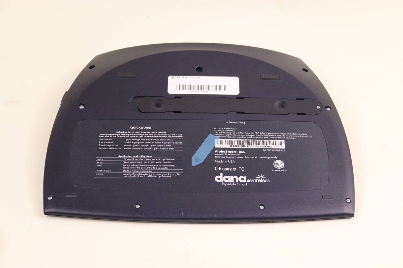ALPHASMART DANA WIRELESS DIGITAL WORD PROCESSOR WITH STYLUS | NO POWER ADAPTER