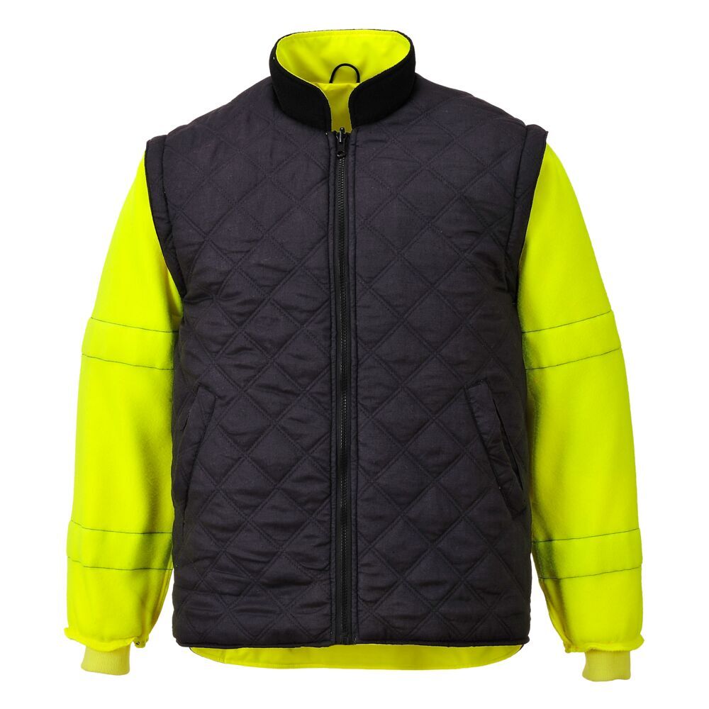 Portwest US427 Hi-Vis Reflective Waterproof 7 in 1 Safety Work Jacket ANSI