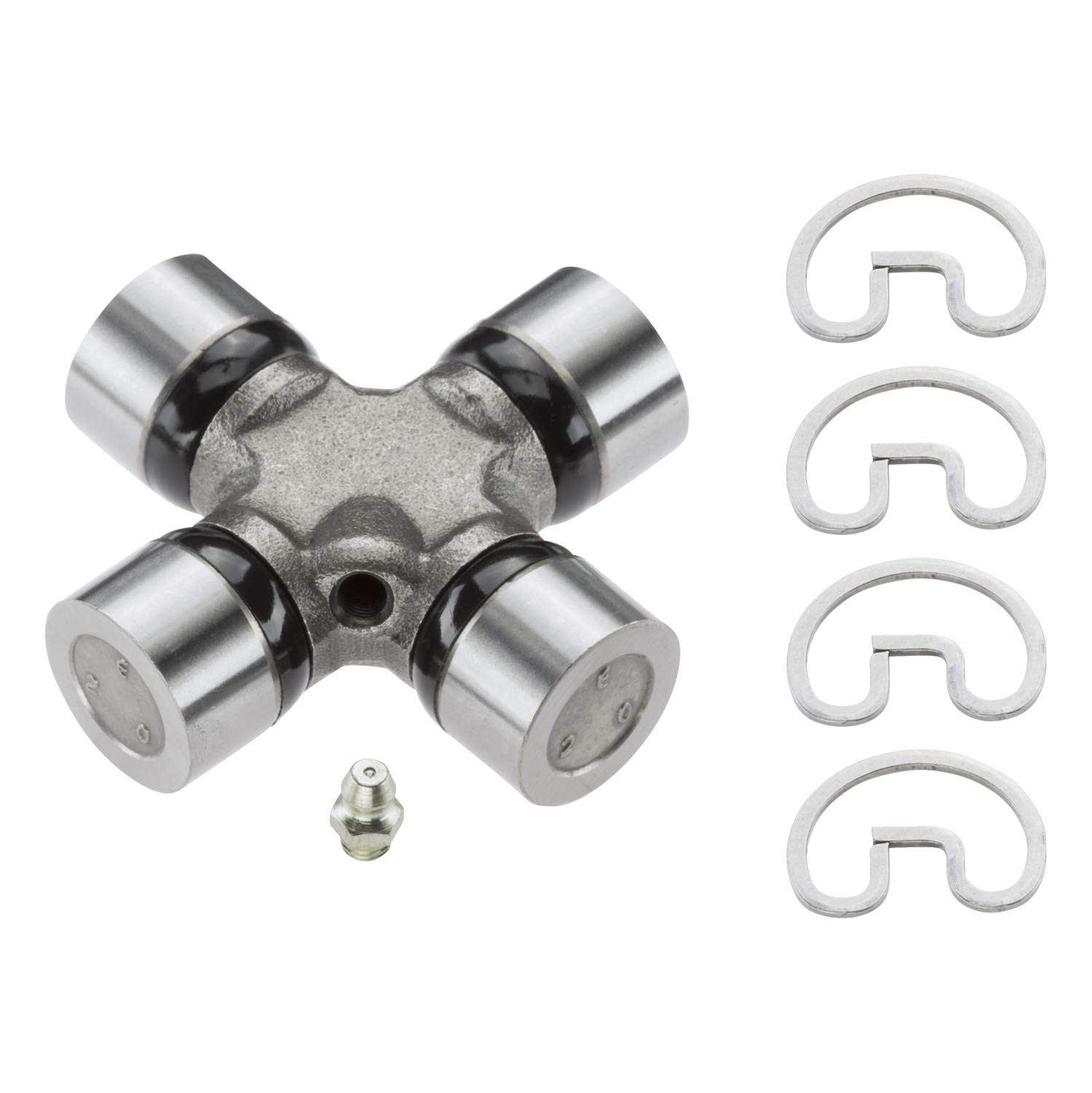 DRiV MOOG Premium Universal Joint – Greaseable U-Joint with Nitrile Rubber Grea