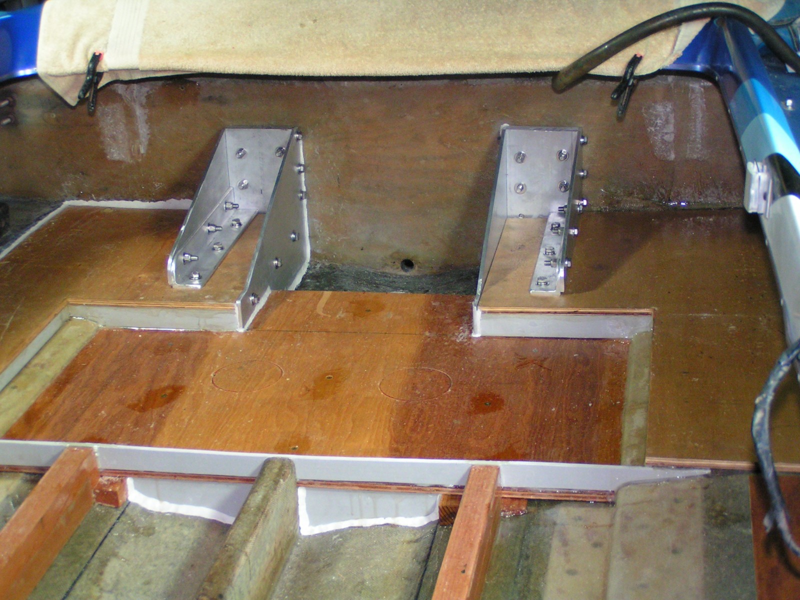 EPOXY RESIN 4 WOOD ROT REPAIR & CRACK SEALING -BOAT DECK FIBERGLASSING RESIN