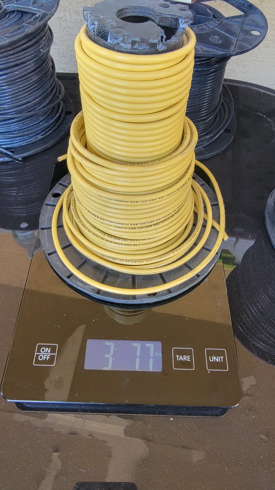 Southwire Partial Roll THNN Brown & Yellow 10 AWG Approx 400′ – 15.2 Lbs TOTAL