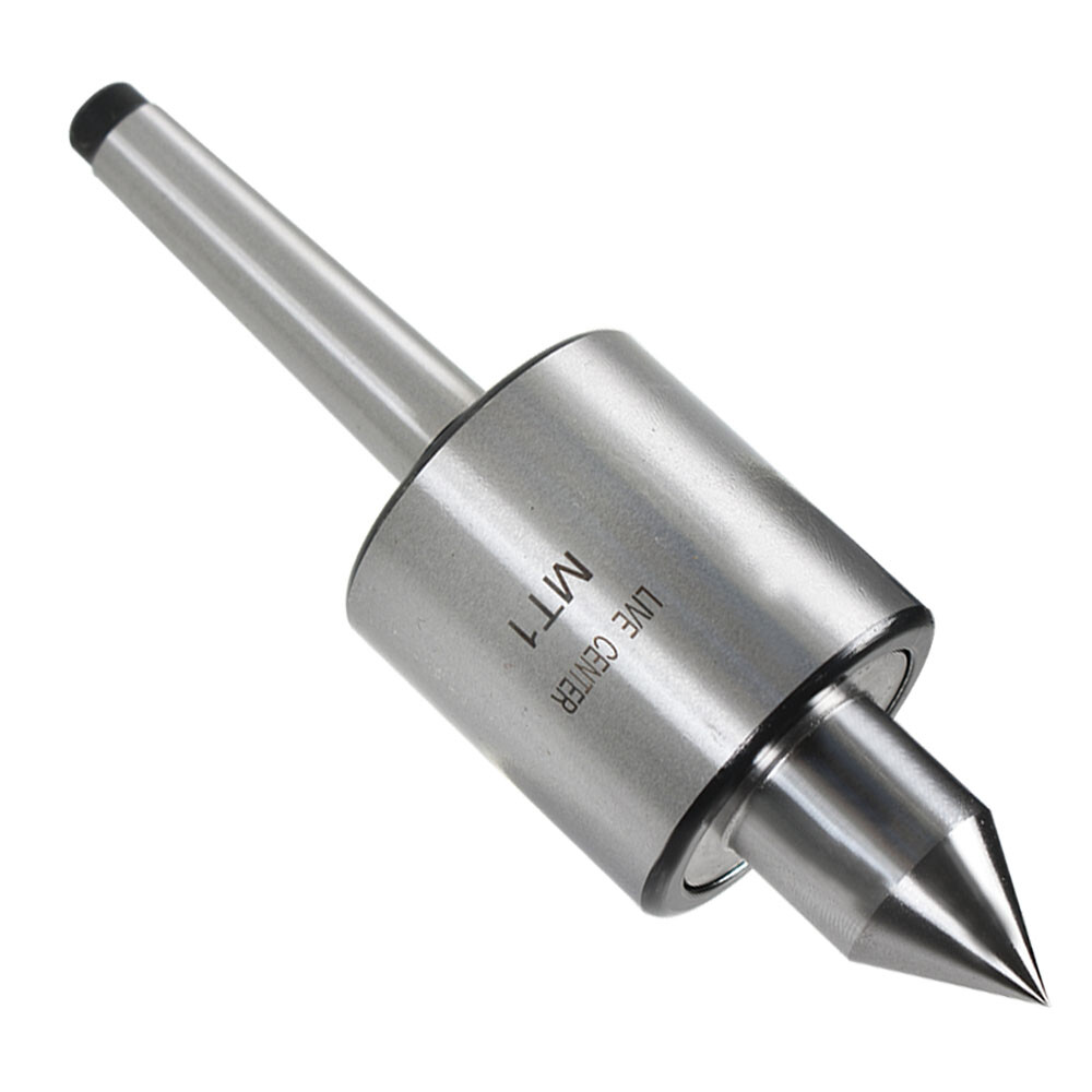 MT1 Live Center #1 Morse Taper 1MT Triple Bearing Lathe Medium Duty