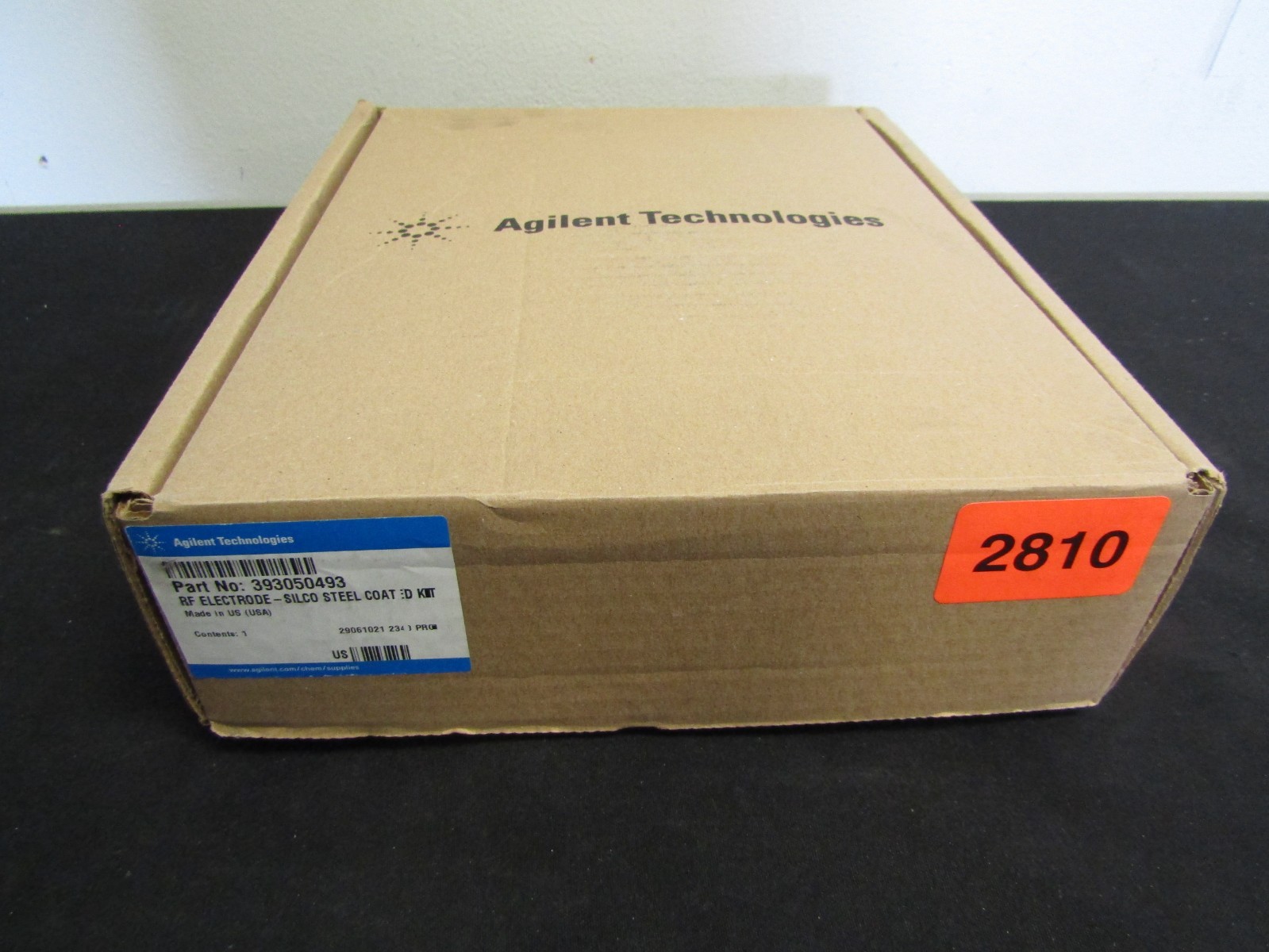 New – Agilent Technologies 393050493 RF Electrode – Silco Steel Coated Kit