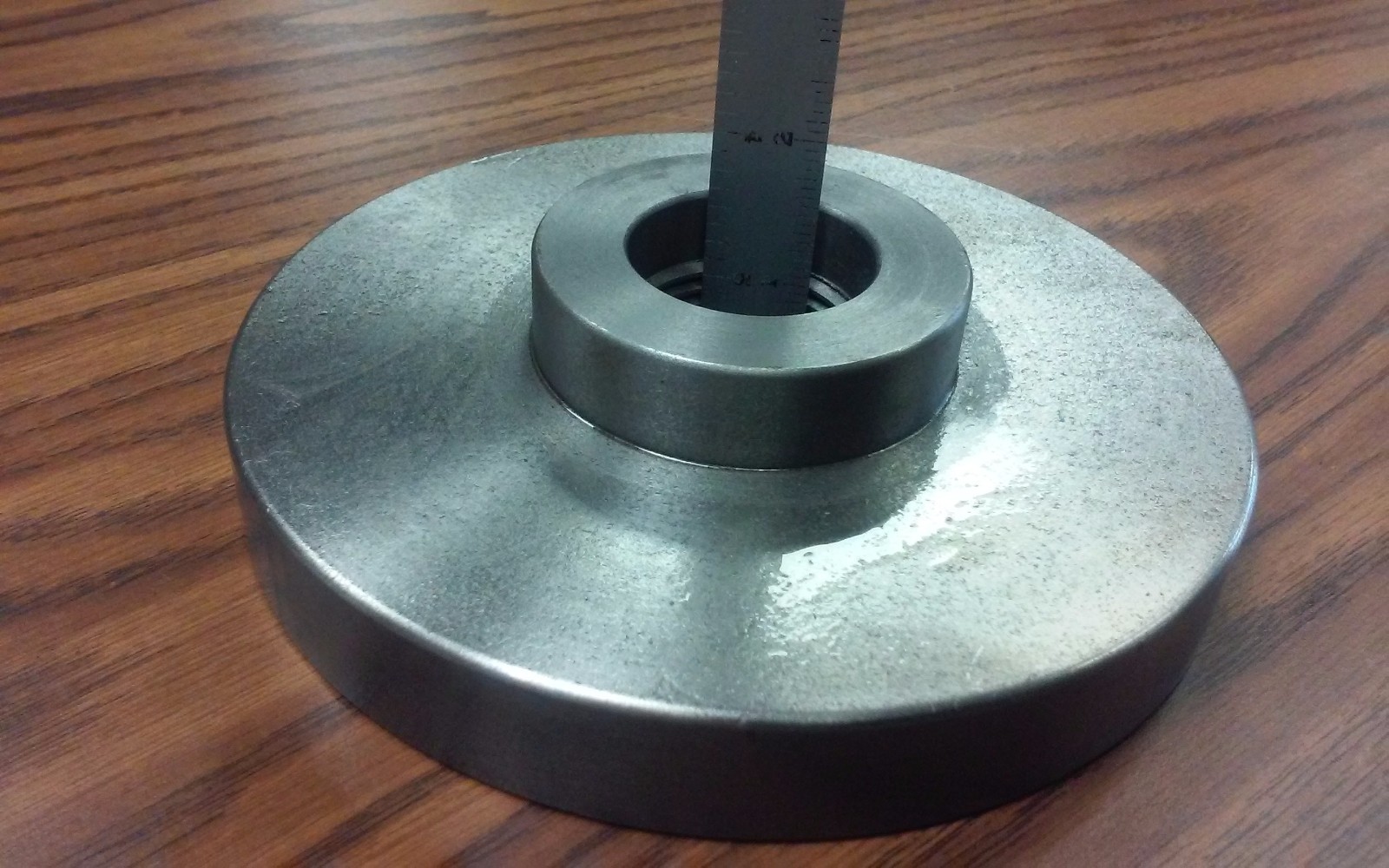 1-1/2″-8 Semi-Finished adapter Plate for 6″ LATHE CHUCKS #ADP-06-1128SM- NEW