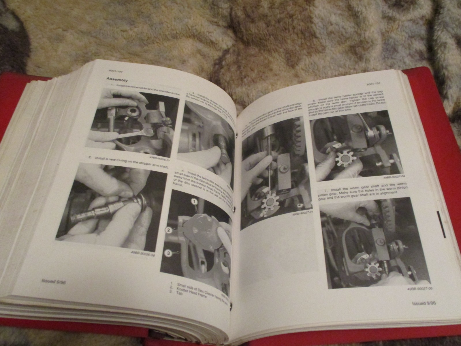 Case IH 8580 Baler & accumulator Service Repair Manual Original!
