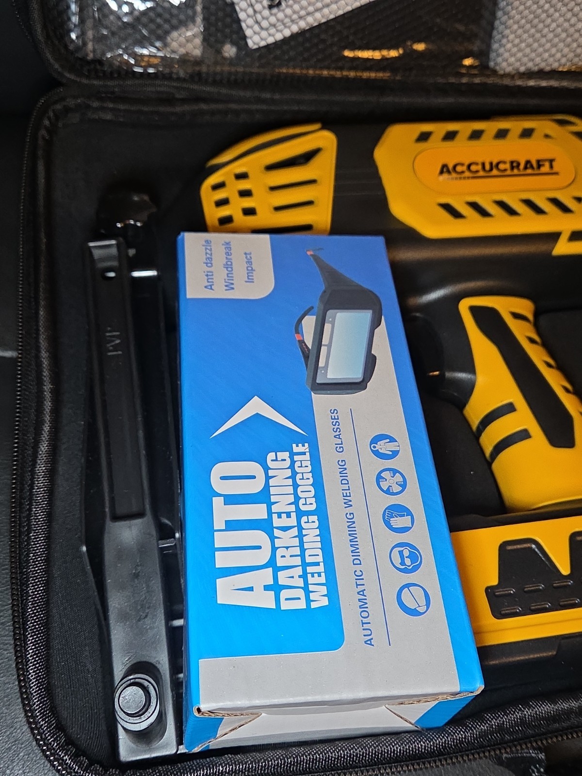 Portable Welding Machine,110V Handheld Welder w/IGBT Inverter 5 Variable Kit NEW
