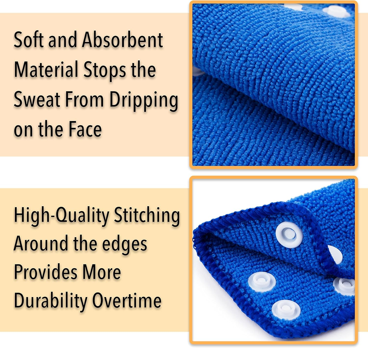 Hard Hat Sweatbands – 4 Pack, Washable & Reusable Hard Hat Liners