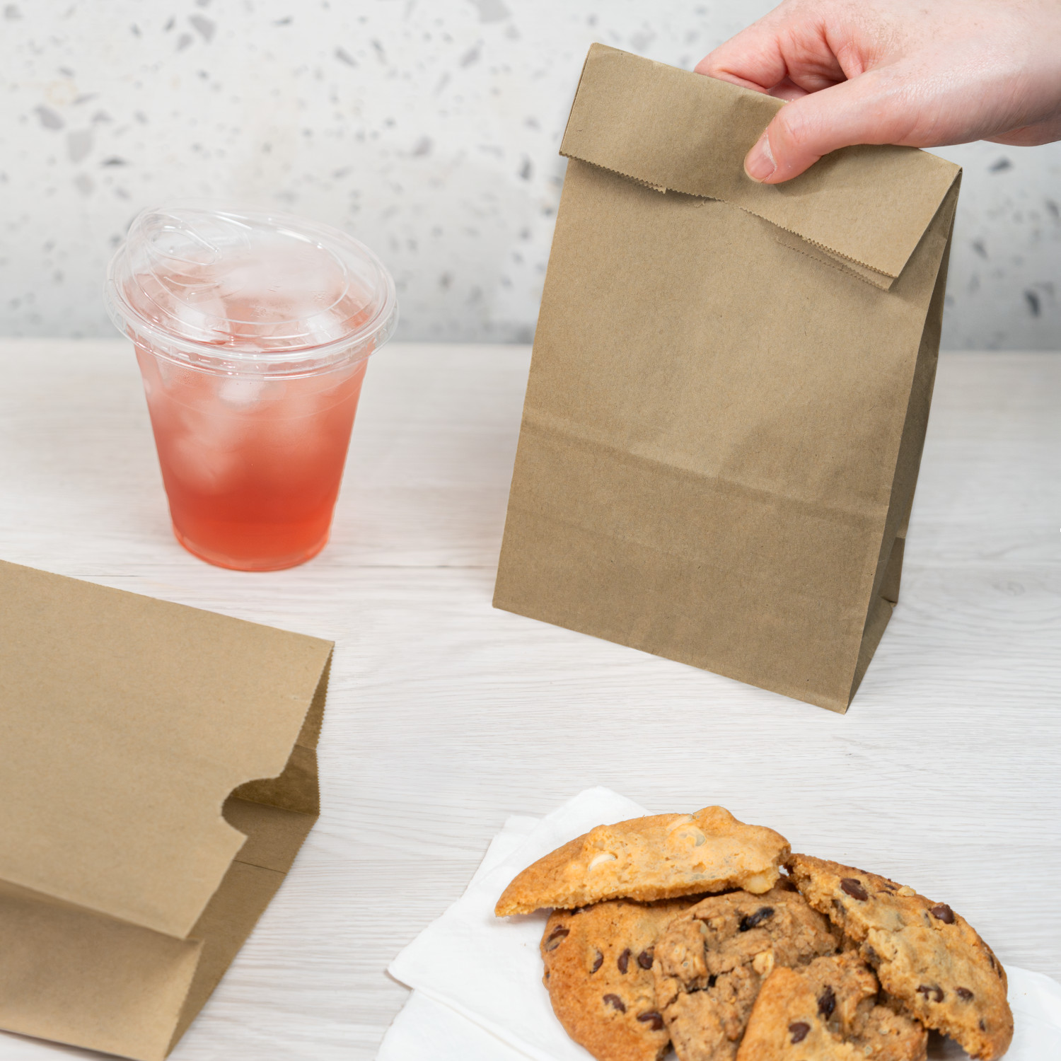 Karat 4lb Paper Bag – Kraft – 2,000 ct, FP-SOS04K
