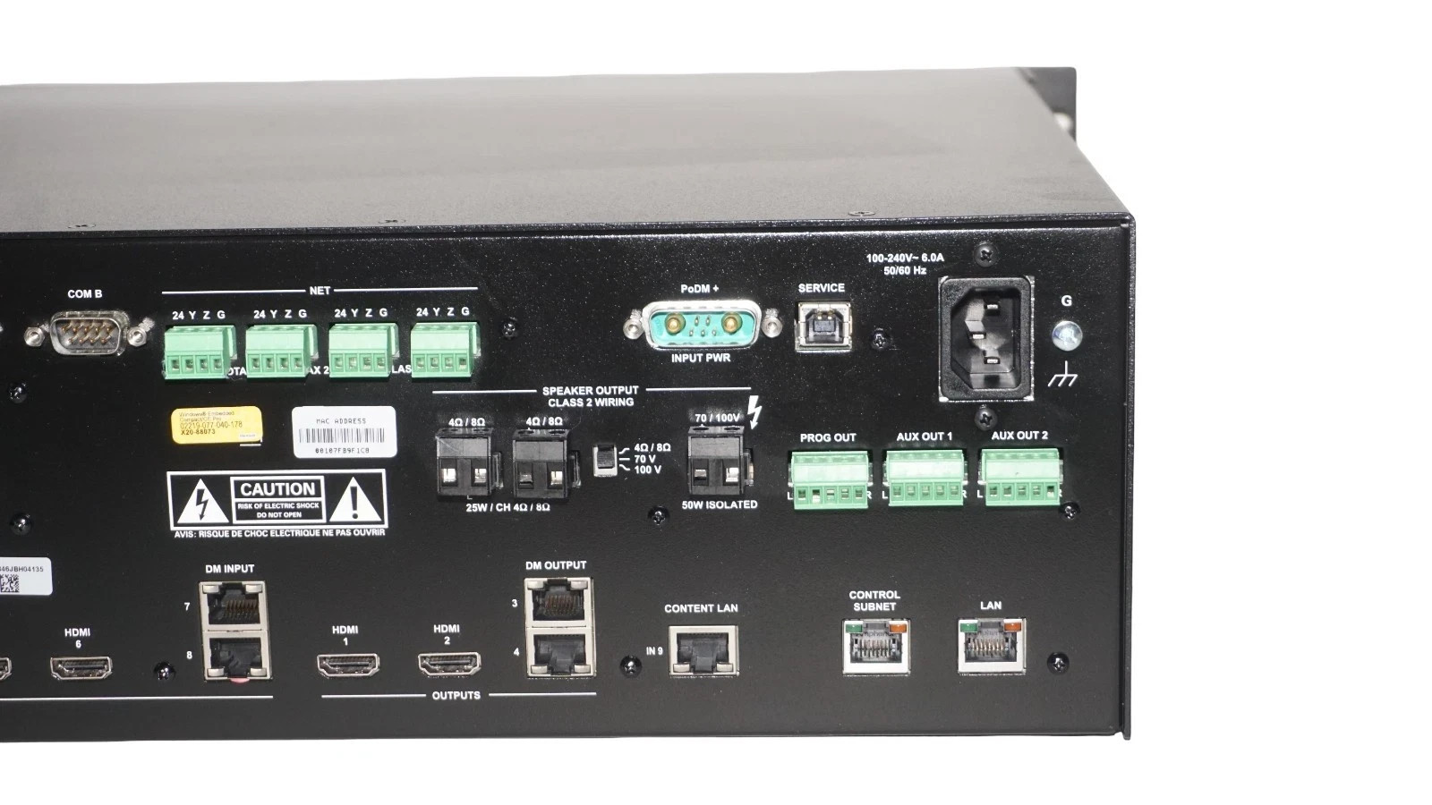Crestron 3 Series DMPS3-300-C DigitalMedia Presentation System TESTED AND WORKS!
