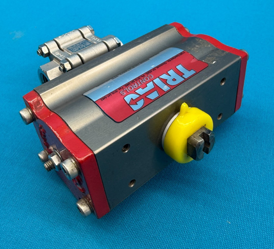 Triac Controls 150PSI Pneumatic Actuator Ball Valve