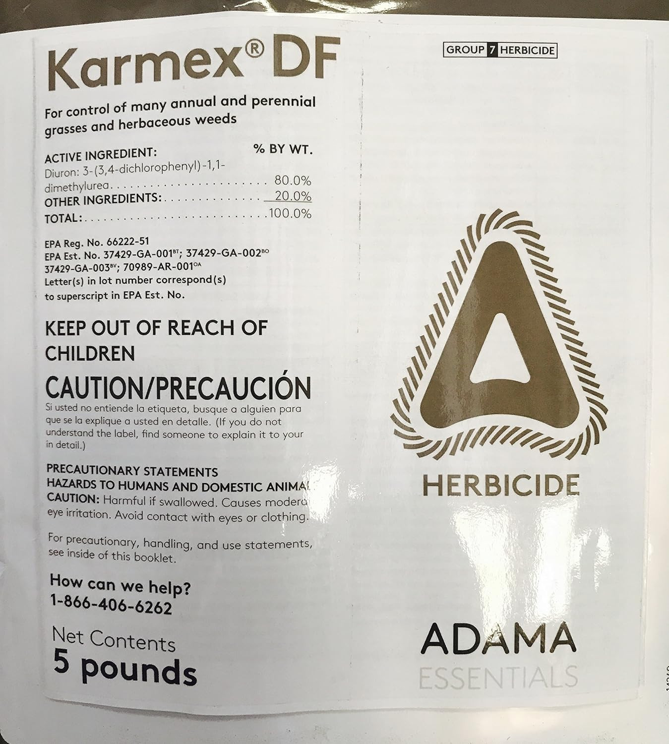 80% Diuron 5Lb Bag