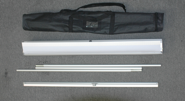 1 Set Retractable Roll Up Banner Stand Trade Show 32″ x 78″ Free Shipping