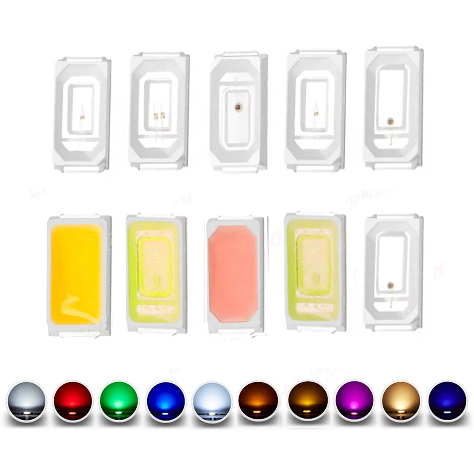 SMD 5730 5630 LED Diode Chip White Red Green Blue UV Pink Light Beads Emitting