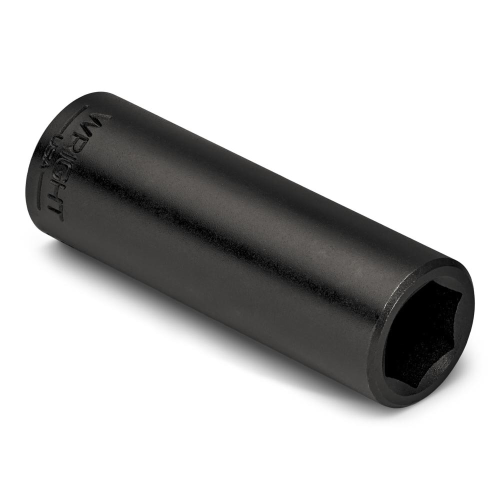 Wright Tool 39-19MM 3/8″ Drive Deep Impact Socket 6 Point Metric 19 mm