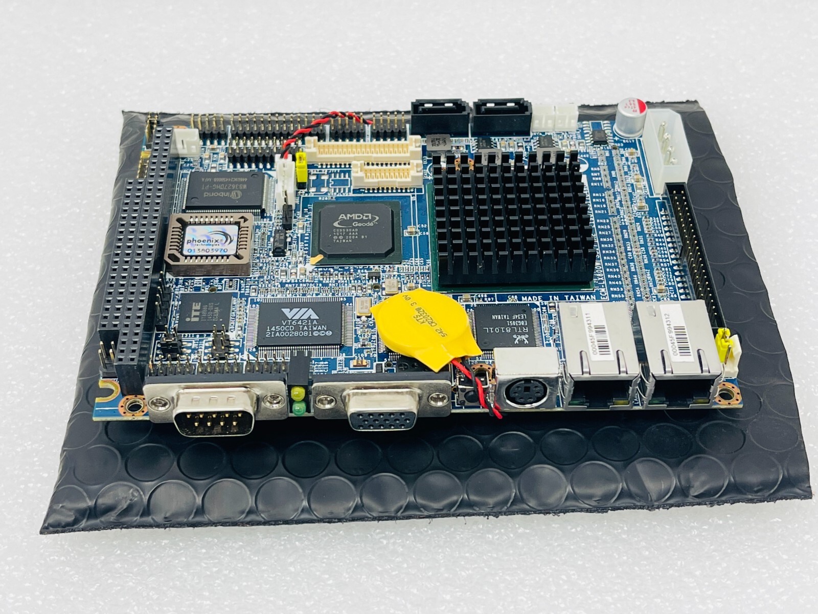 Used – Avalue ECM-LX800W 3.5″ AMD Geode LX800 Single Board Computer With Battery