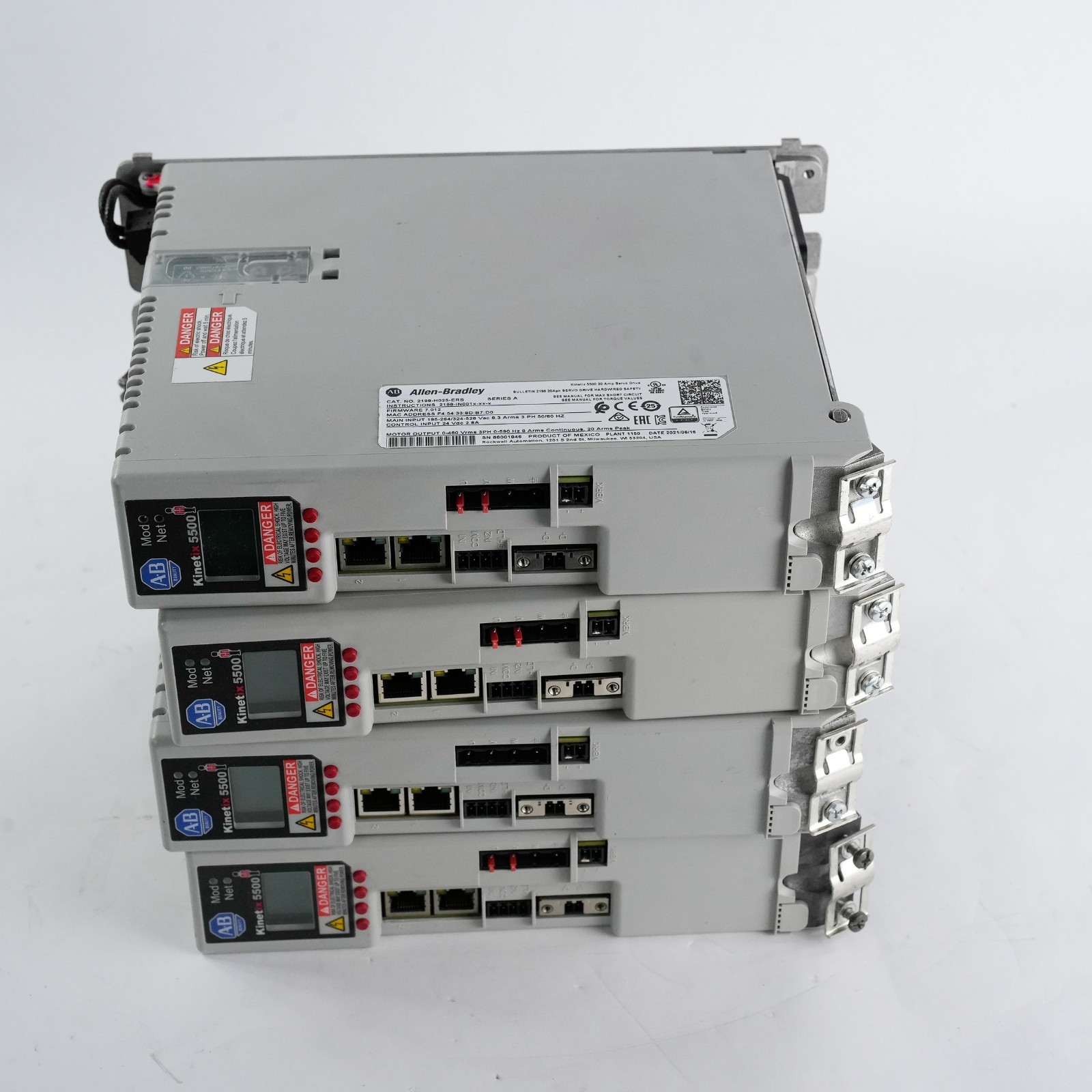 Allen Bradley 2198-H025-ERS /A Kinetix 5500 Servo Drive – Refurbished